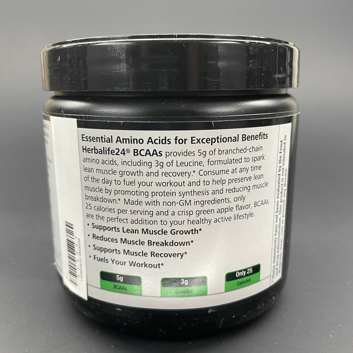 Herbalife24 BCAAs – Green Apple (Net WT: 7.2oz / 203g)