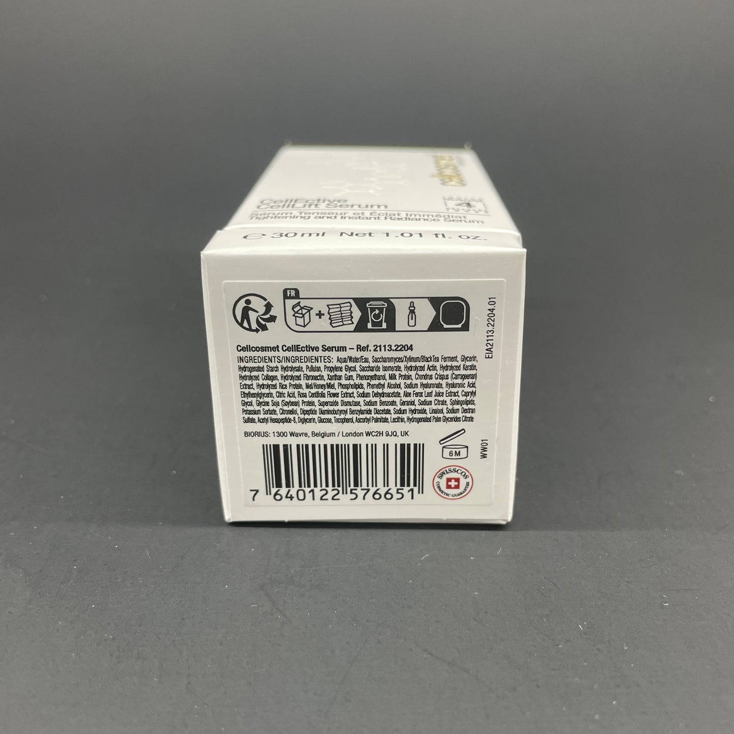 Cellcosmet CellECTIVE CellLift Serum 30 ml / 1.01 fl. oz **NEW IN BOX **