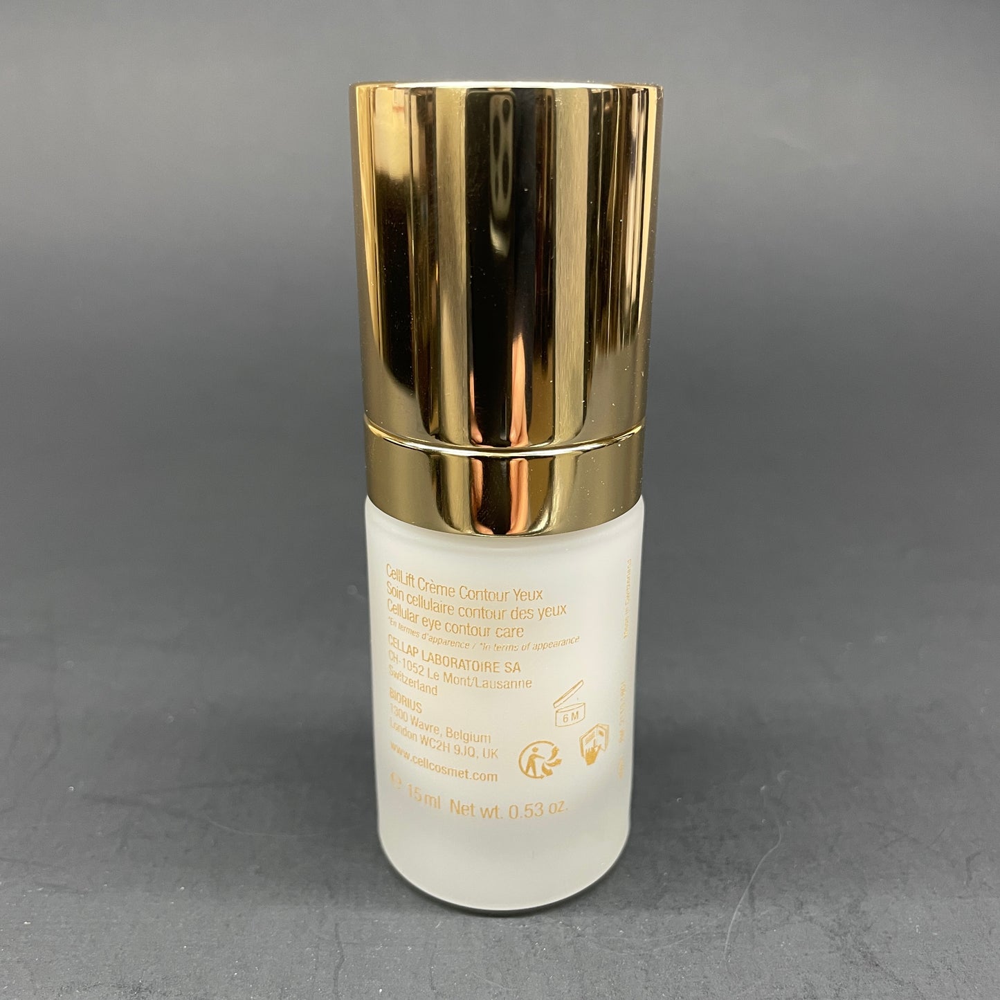 Cellcosmet CellECTIVE CellLift Eye Contour Cream 15 ml / 0.53 oz. NEW with **NO BOX** EXP 3/2029