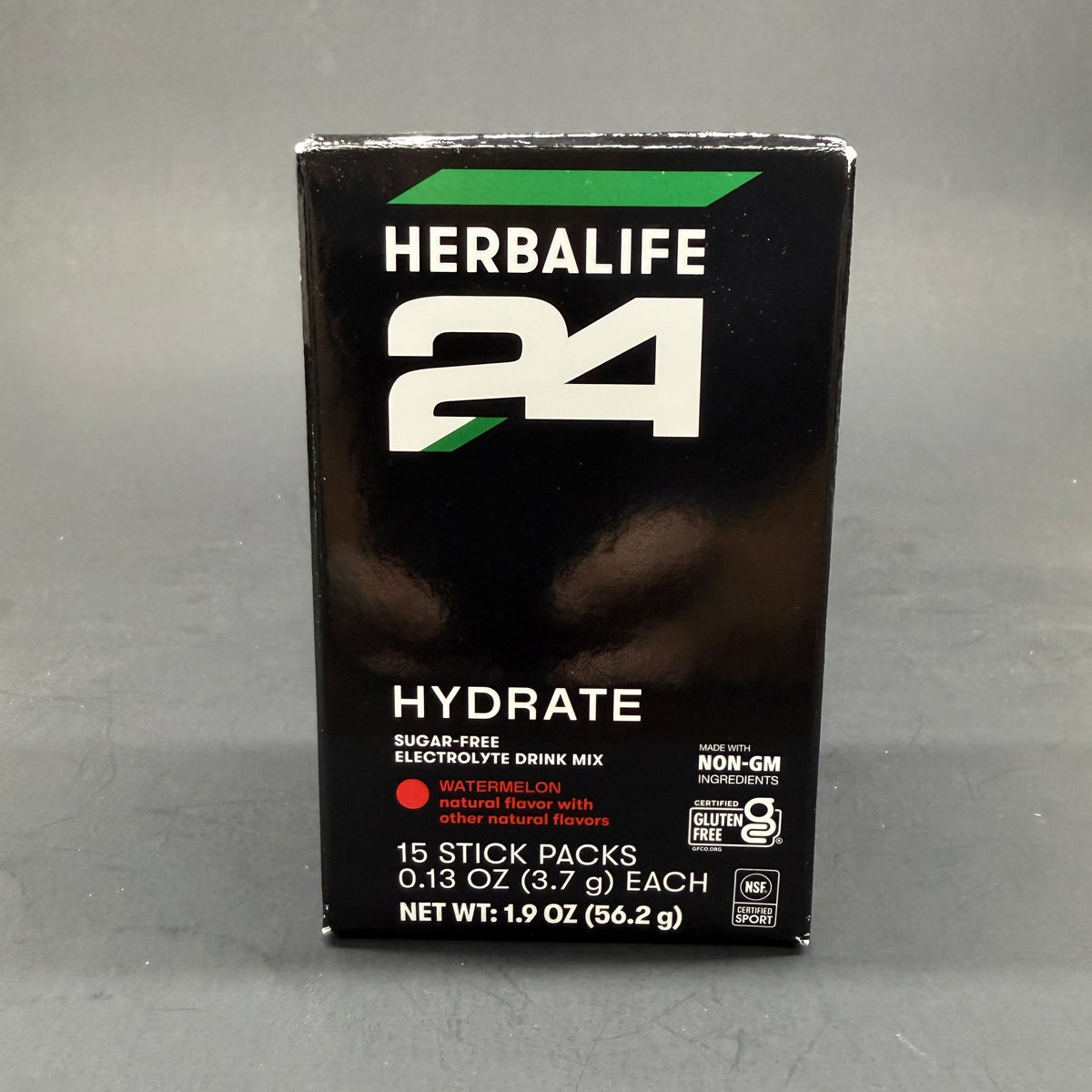 Herbalife 24 Hydrate Electrolyte Drink Mix - Watermelon - 15 stick packs / EXP: Apr / 2028