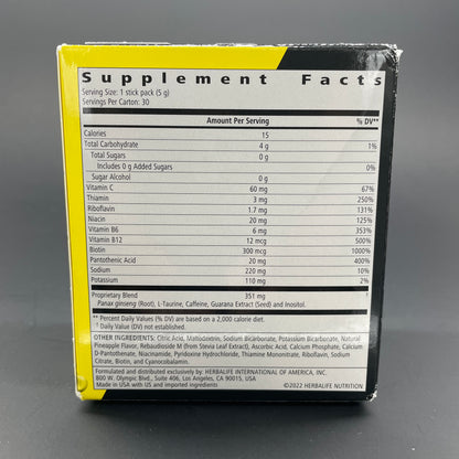 Herbalife24 Liftoff  – Pineapple Push, Blackberry Spark packets (30 packets per box)
