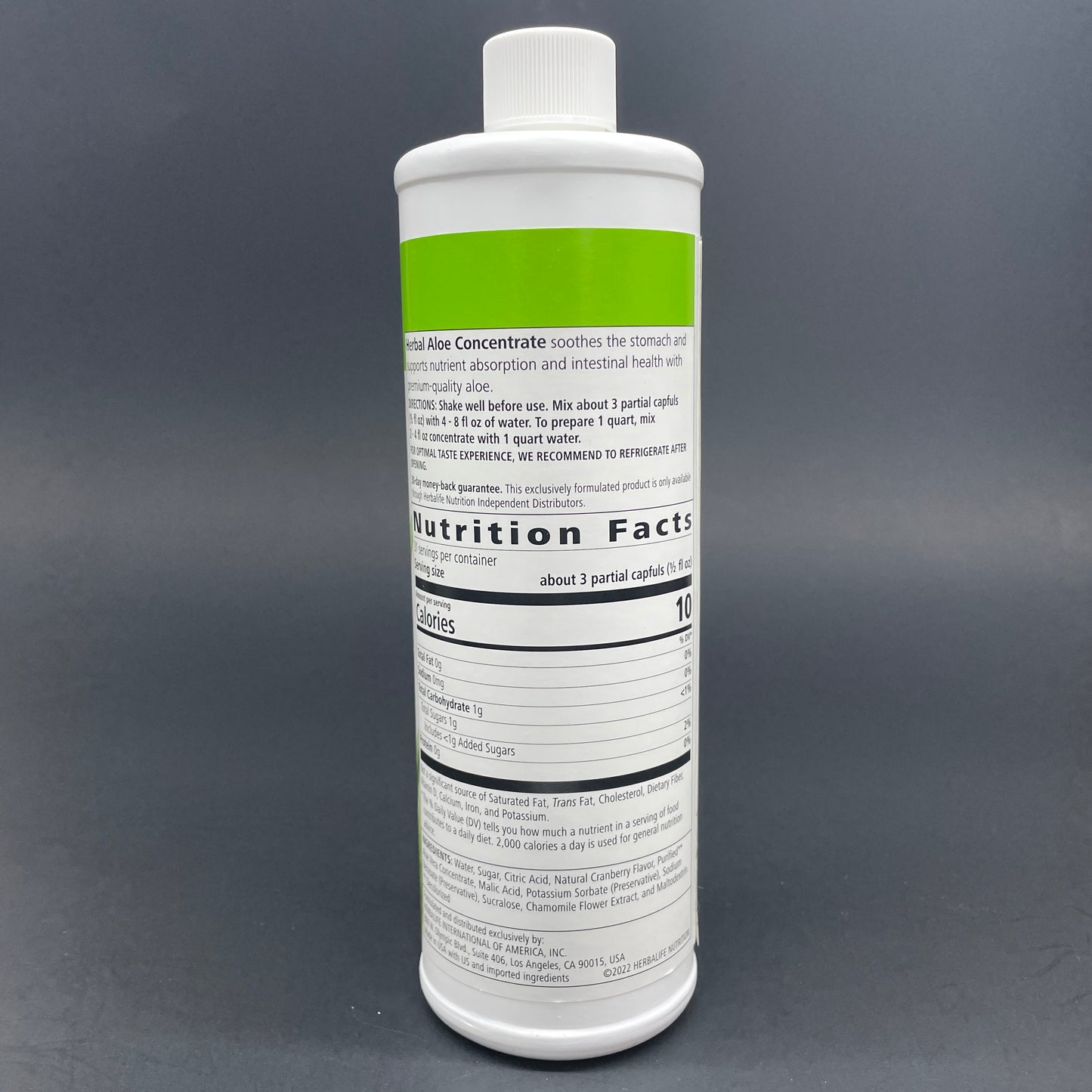 Herbalife Herbal Aloe Concentrate - Original / Mango / Cranberry / Mandarin / Grape 16 fl.oz (473ml)