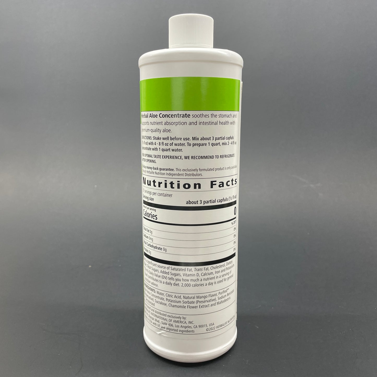 Herbalife Herbal Aloe Concentrate - Original / Mango / Cranberry / Mandarin / Grape 16 fl.oz (473ml)
