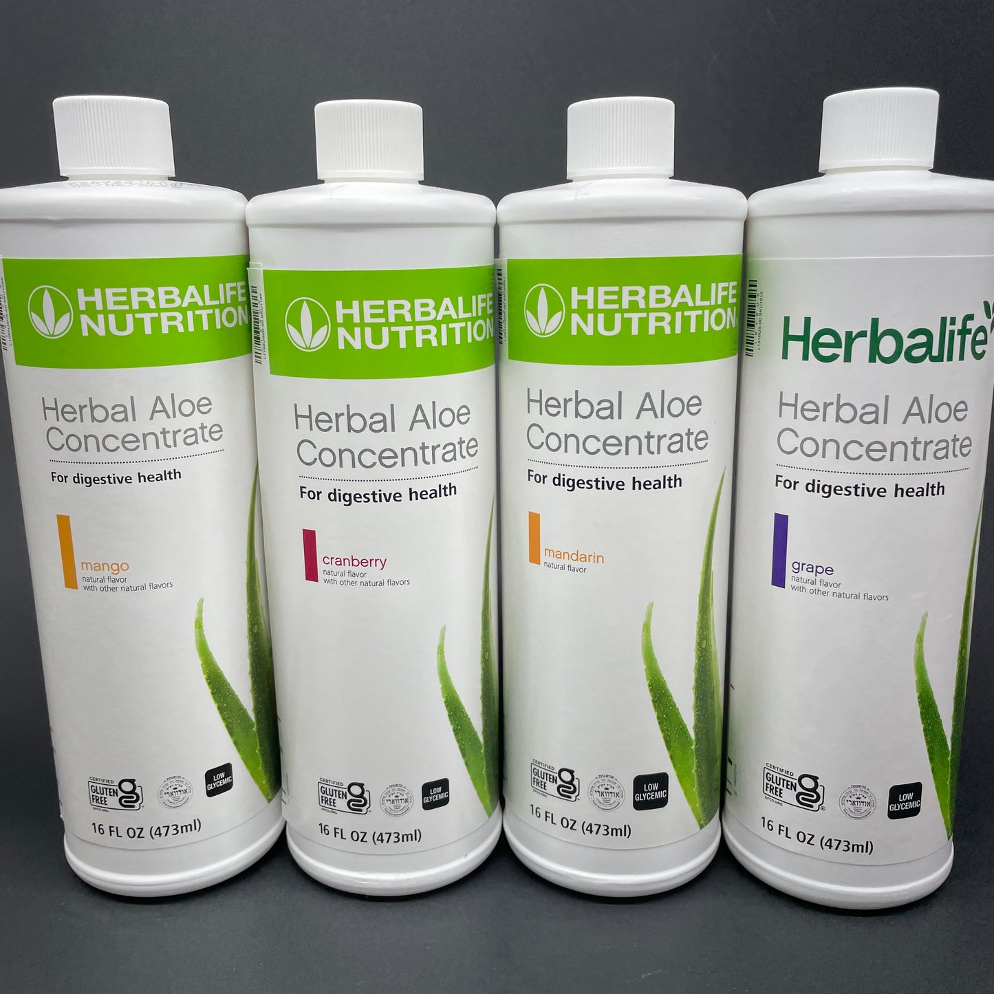 Herbalife Herbal Aloe Concentrate - Original / Mango / Cranberry / Mandarin / Grape 16 fl.oz (473ml)