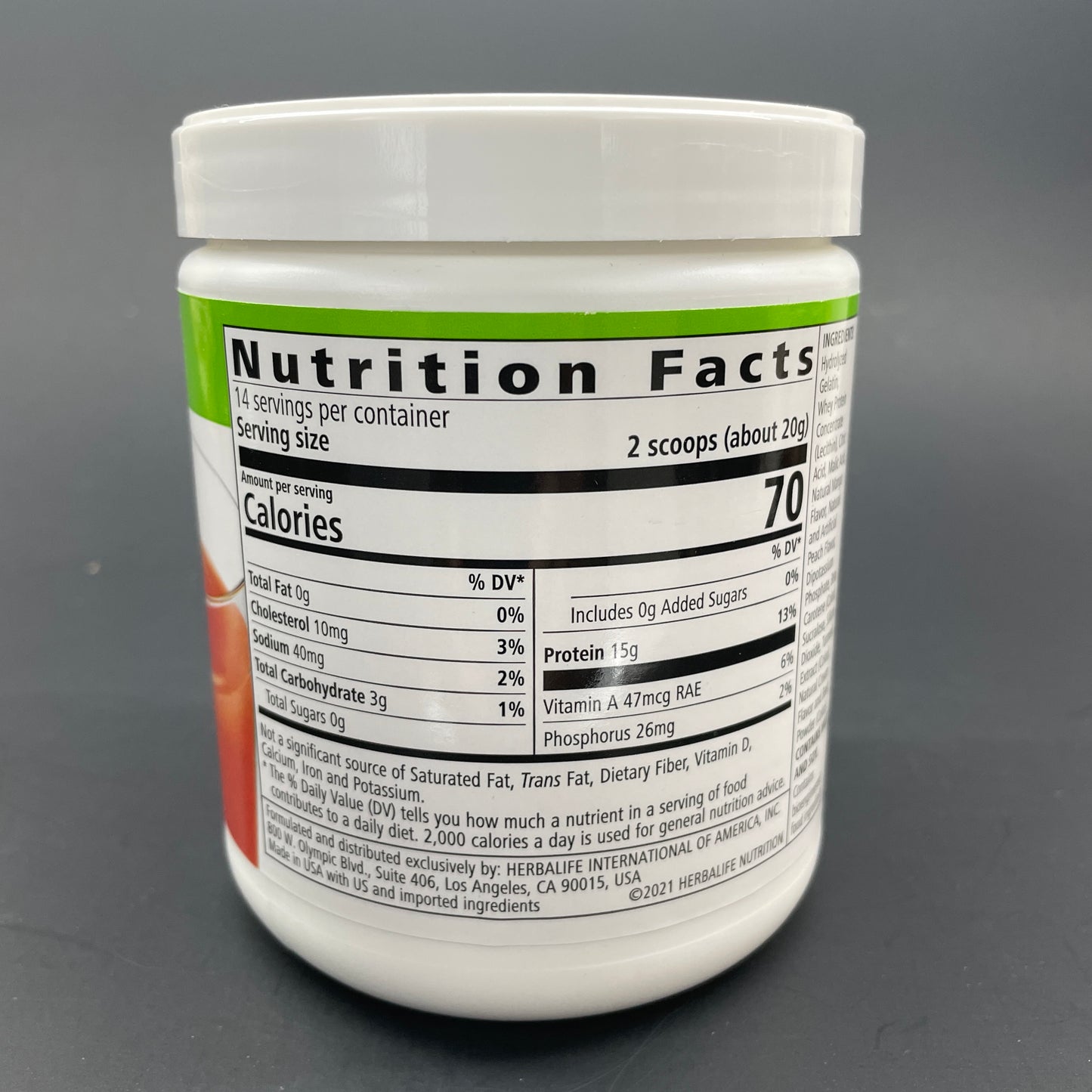 Herbalife Beverage Mix – Wild Berry, Peach Mango