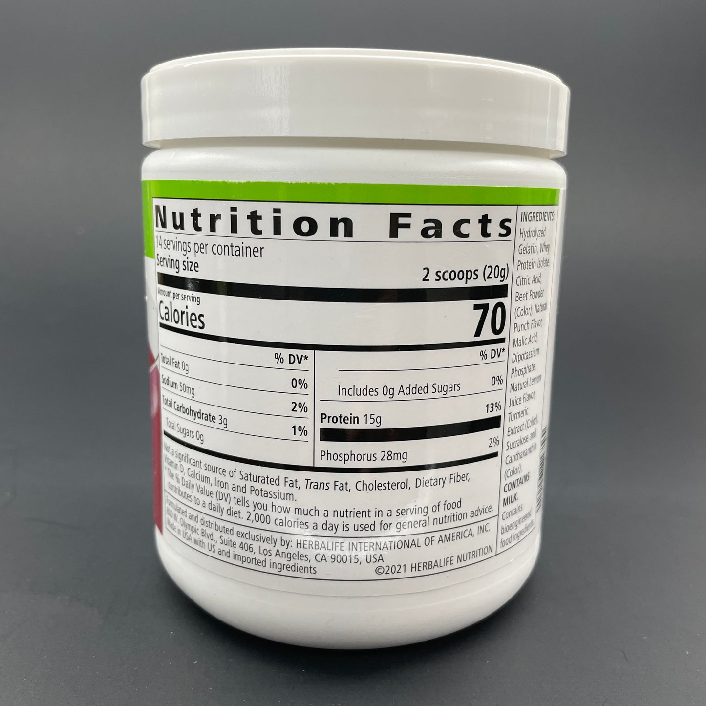 Herbalife Beverage Mix – Wild Berry, Peach Mango