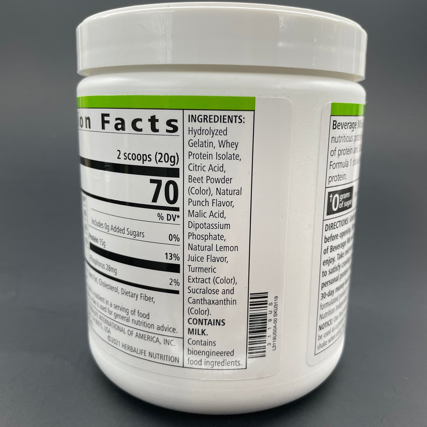 Herbalife Beverage Mix – Wild Berry, Peach Mango