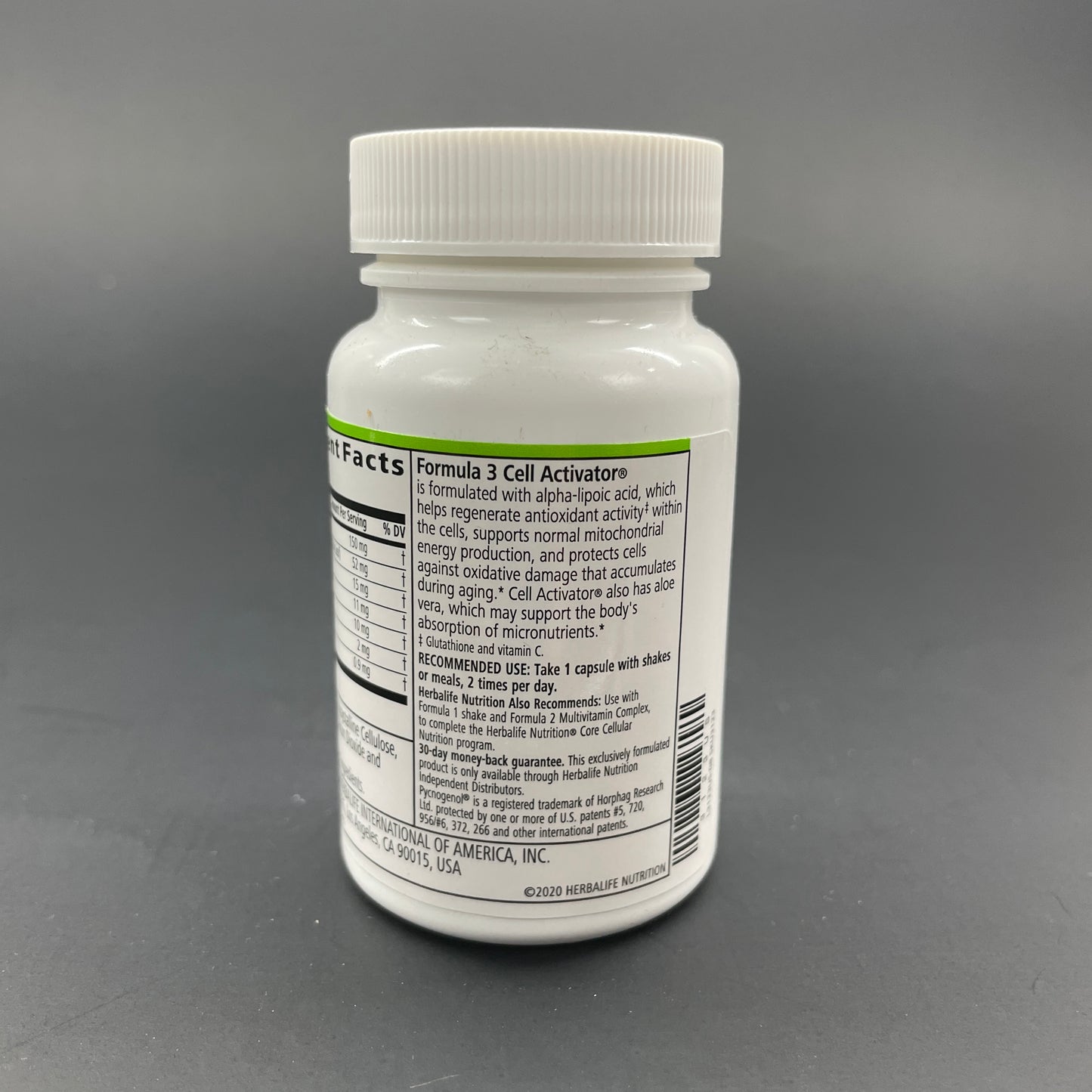 Herbalife Formula 3 Cell Activator - 60 Capsules