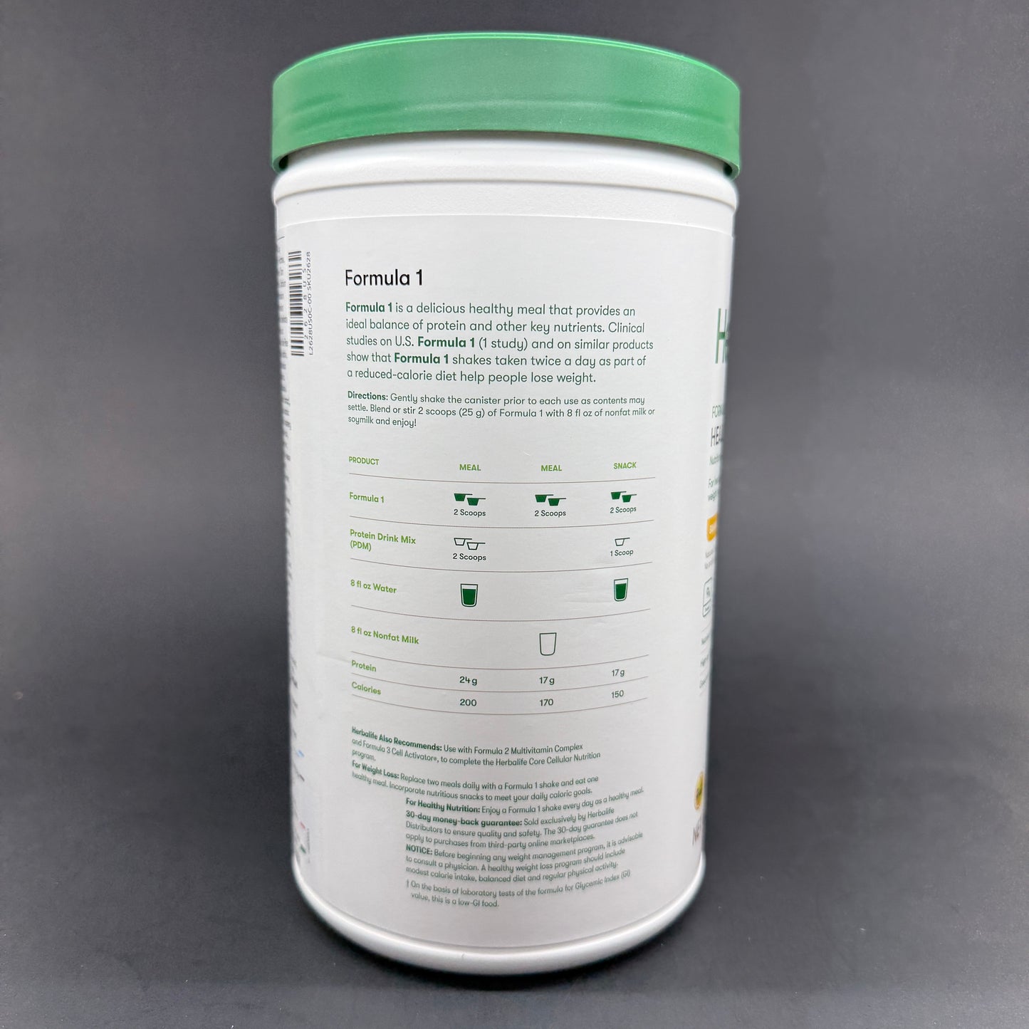 Herbalife Formula 1 Healthy Meal Nutritional Shake Mix - BANANA CARAMEL 750g / EXP :Apr/2028
