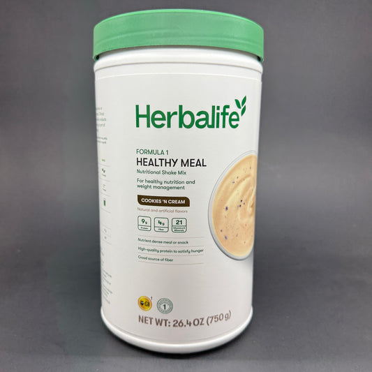 Herbalife F1 "Cookies N Cream" Formula 1 Healthy Meal Nutritional Shake Mix - Cookies N Cream 750g / EXP : Mar/2028