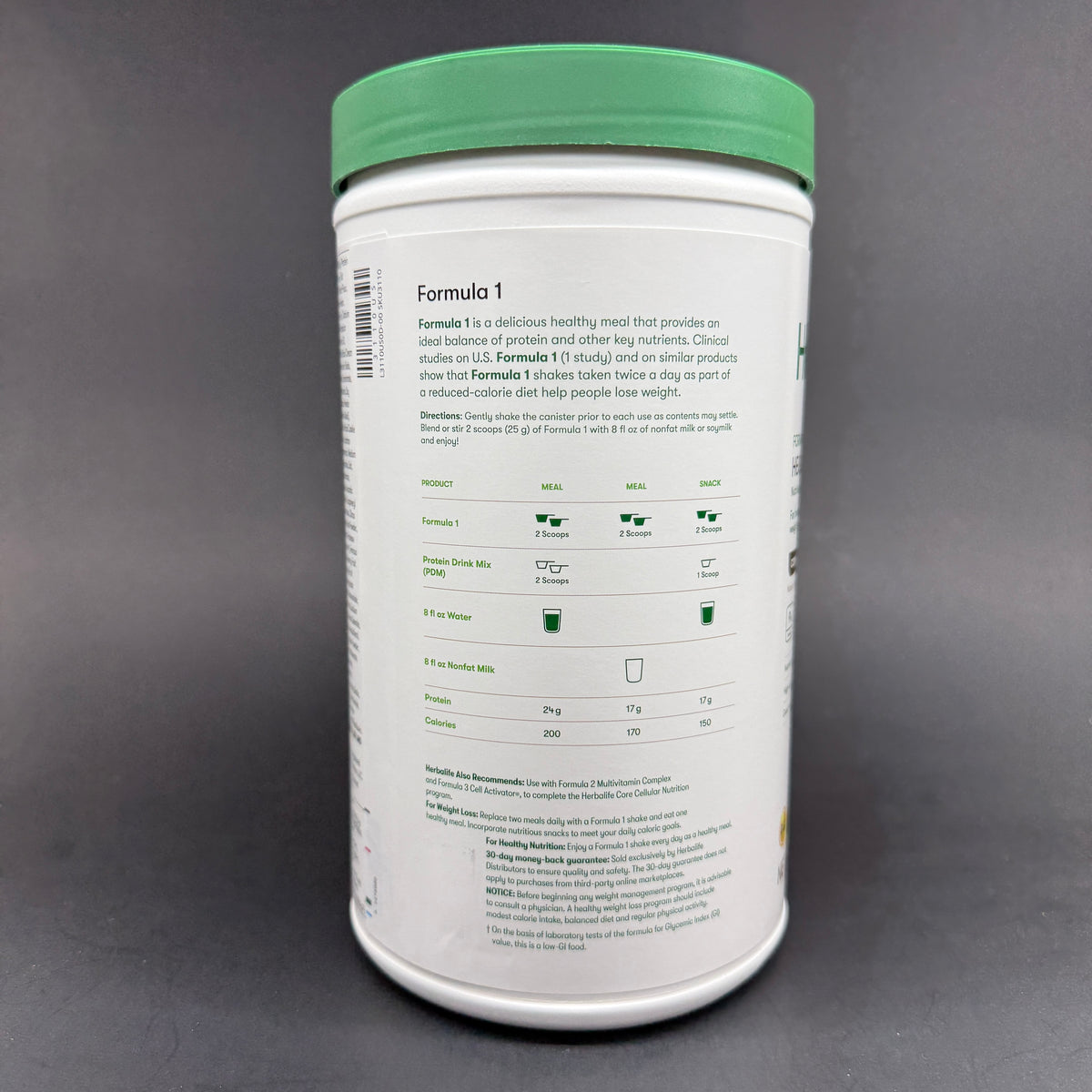 Herbalife F1 "Cookies N Cream" Formula 1 Healthy Meal Nutritional Shake Mix - Cookies N Cream 750g / EXP : Mar/2028