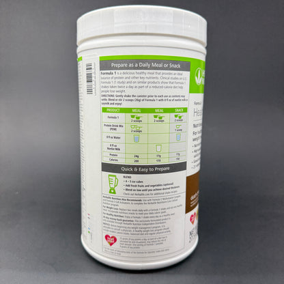 Herbalife F1 "Dutch Chocolate" Formula 1 Healthy Meal Nutritional Shake Mix - Dutch Chocolate 780g / EXP : Oct / 2027