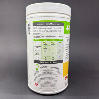 Herbalife F1 "Mango Pineapple" Formula 1 Healthy Meal Nutritional Shake Mix - Mango Pineapple 750g / EXP : Jan / 2027