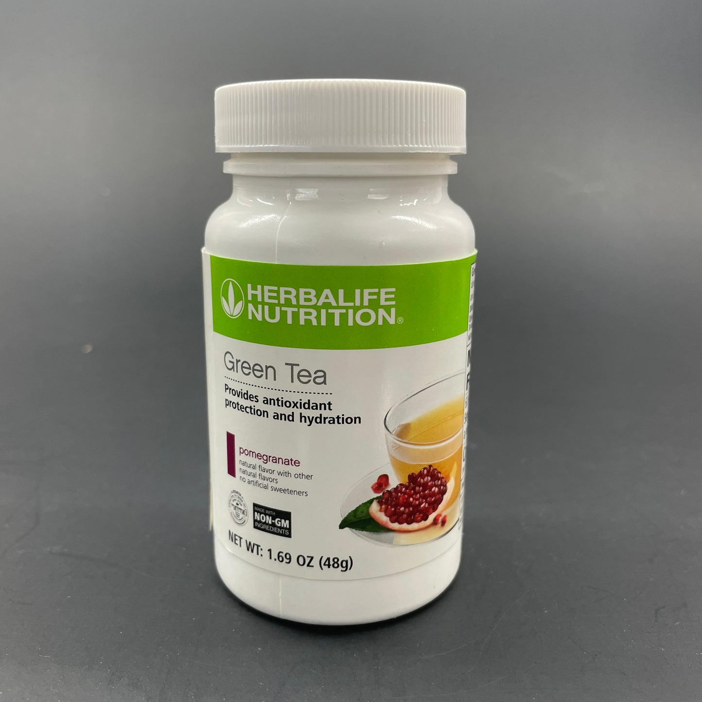 Herbalife Green Tea - Pomegranate with non-GM Ingredients 1.69oz