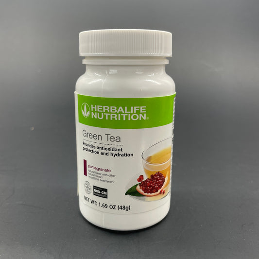Herbalife Green Tea - Pomegranate with non-GM Ingredients 1.69oz