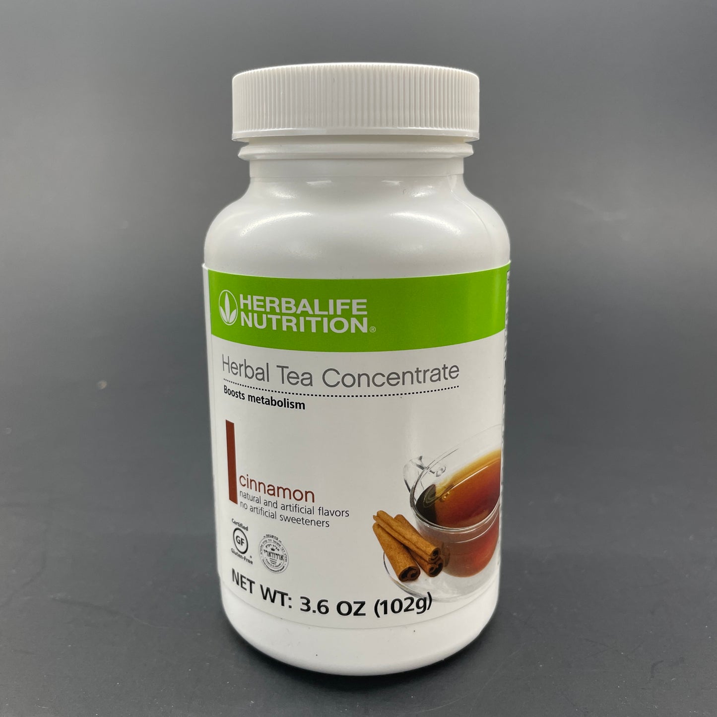 Herbalife Herbal Tea Concentrate - Cinnamon,Chai, Sweet Ginger, Lemon, Peach, Raspberry,Origianl  ( NET WT 3.6 OZ / 102g )