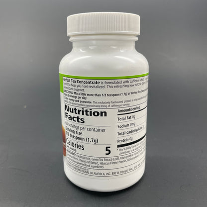 Herbalife Herbal Tea Concentrate - Cinnamon,Chai, Sweet Ginger, Lemon, Peach, Raspberry,Origianl  ( NET WT 3.6 OZ / 102g )