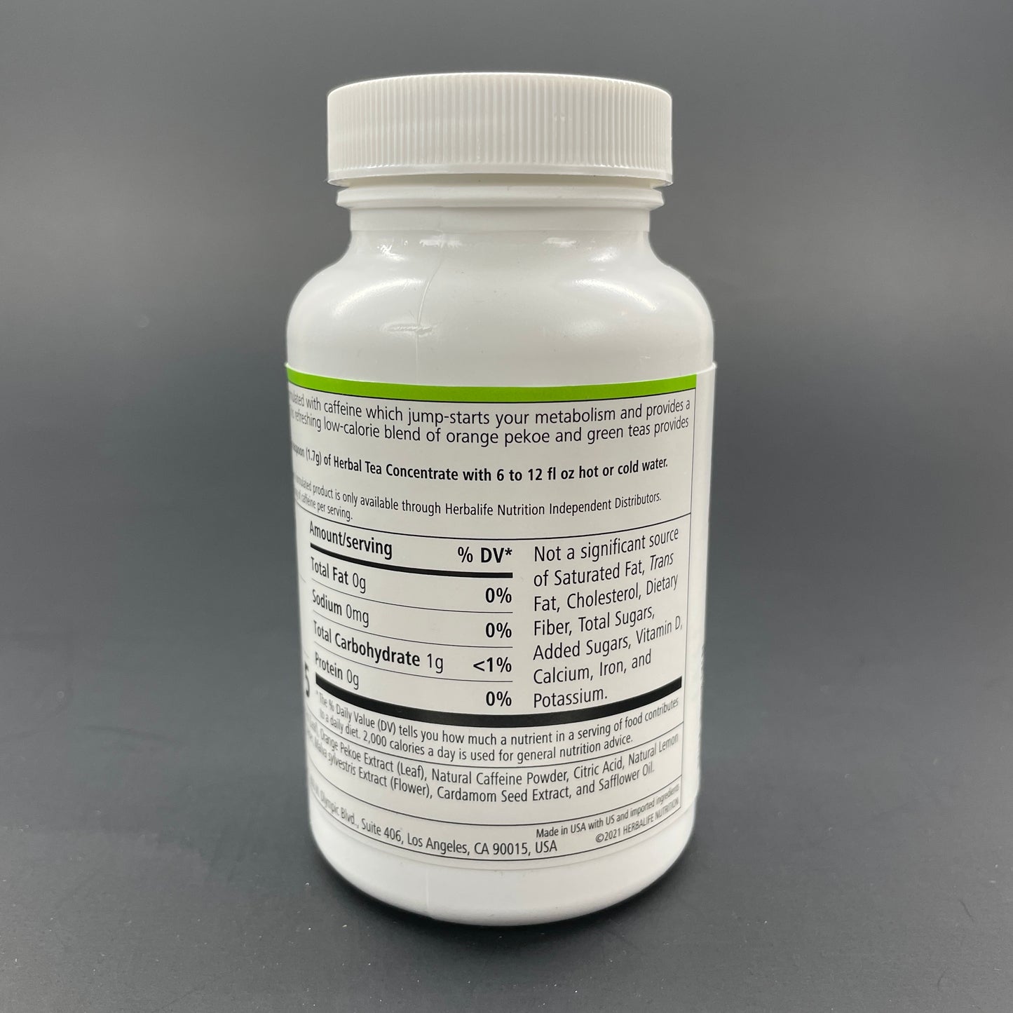 Herbalife Herbal Tea Concentrate - Cinnamon,Chai, Sweet Ginger, Lemon, Peach, Raspberry,Origianl  ( NET WT 3.6 OZ / 102g )