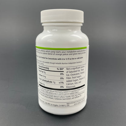 Herbalife Herbal Tea Concentrate - Cinnamon,Chai, Sweet Ginger, Lemon, Peach, Raspberry,Origianl  ( NET WT 3.6 OZ / 102g )