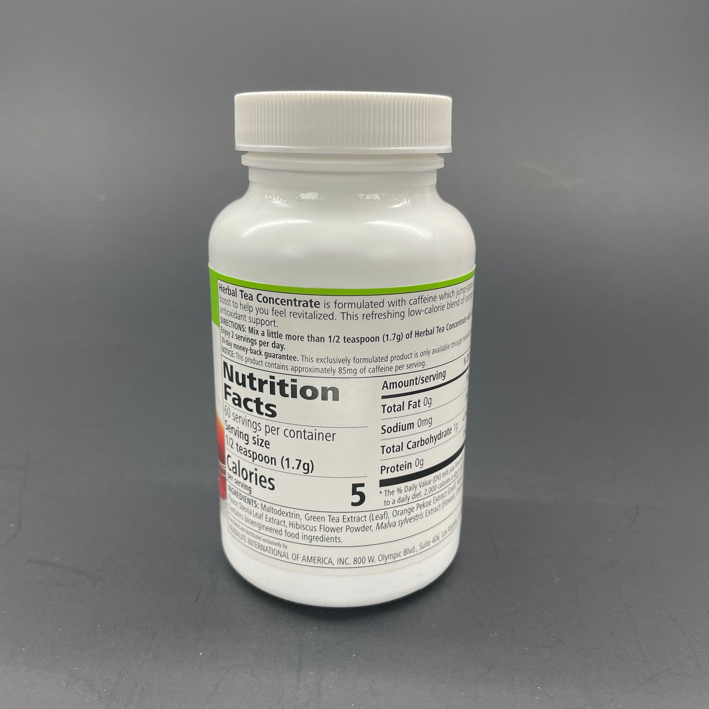 Herbalife Herbal Tea Concentrate - Cinnamon,Chai, Sweet Ginger, Lemon, Peach, Raspberry,Origianl  ( NET WT 3.6 OZ / 102g )