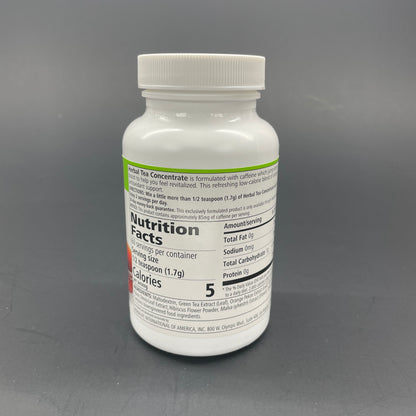 Herbalife Herbal Tea Concentrate - Cinnamon,Chai, Sweet Ginger, Lemon, Peach, Raspberry,Origianl  ( NET WT 3.6 OZ / 102g )