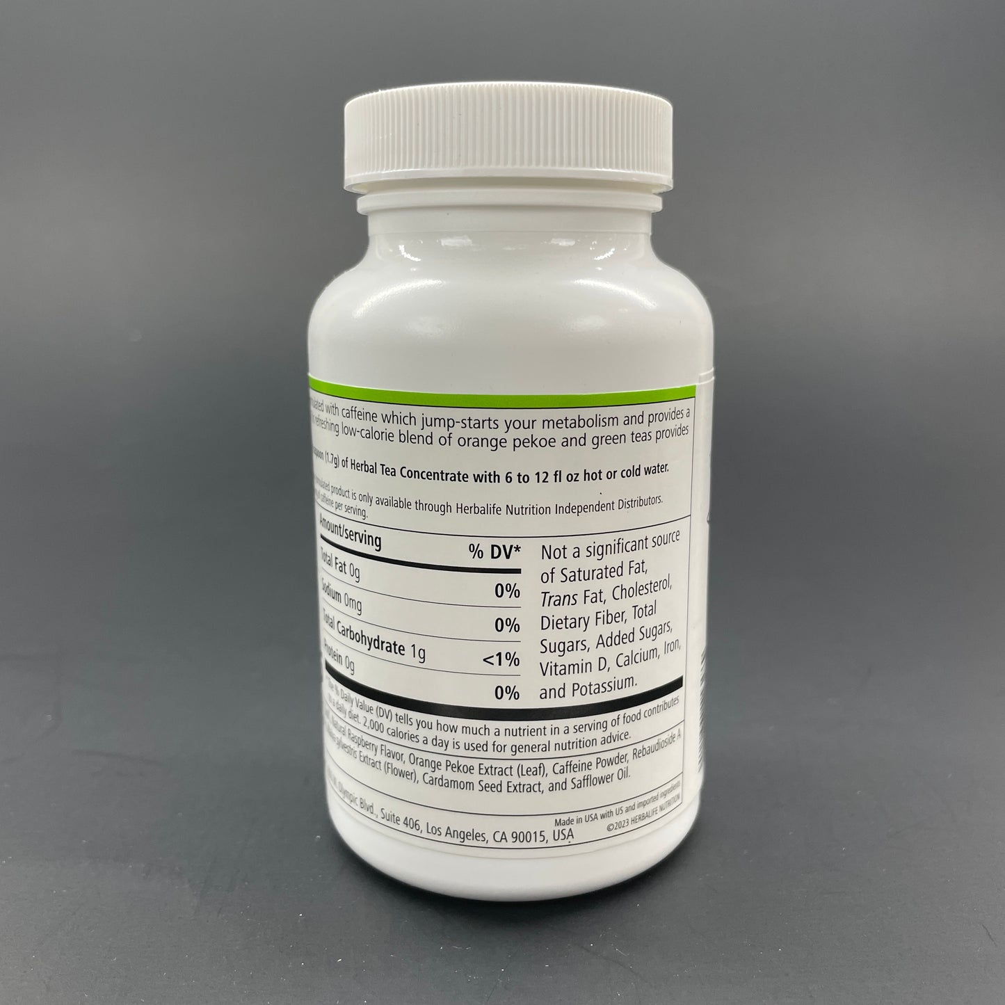 Herbalife Herbal Tea Concentrate - Cinnamon,Chai, Sweet Ginger, Lemon, Peach, Raspberry,Origianl  ( NET WT 3.6 OZ / 102g )