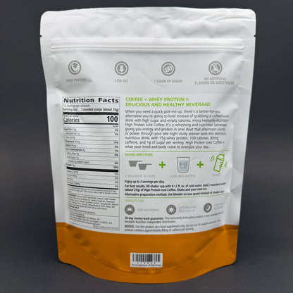Herbalife High Protein Iced Coffee – House Blend , Mocha, Caramel Macchiato (14 servings )