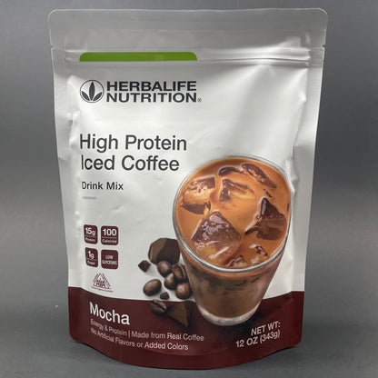 Herbalife High Protein Iced Coffee – House Blend , Mocha, Caramel Macchiato (14 servings )
