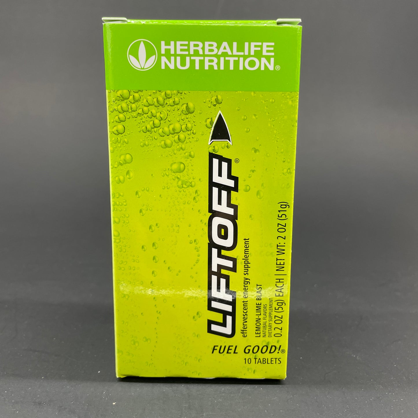 Herbalife Liftoff : Lemon-Lime / Orange / Pomegranate /  Tropical Fruit - 10 Tablets