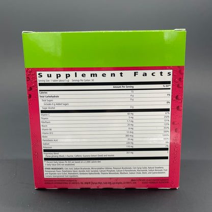 Herbalife Liftoff : Ignite me Orange / Pomegranate-Berry Burst - 30 Tablets