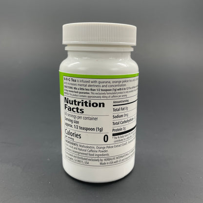 Herbalife N-R-G ( Nature's Raw Guarana ) 2.1oz Tea / 60 Tablets