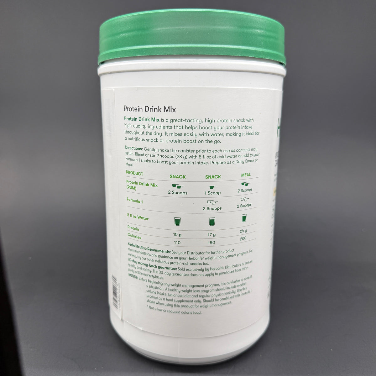Herbalife Protein Drink Mix PDM - Vanilla / 840 g / EXP : May / 2028