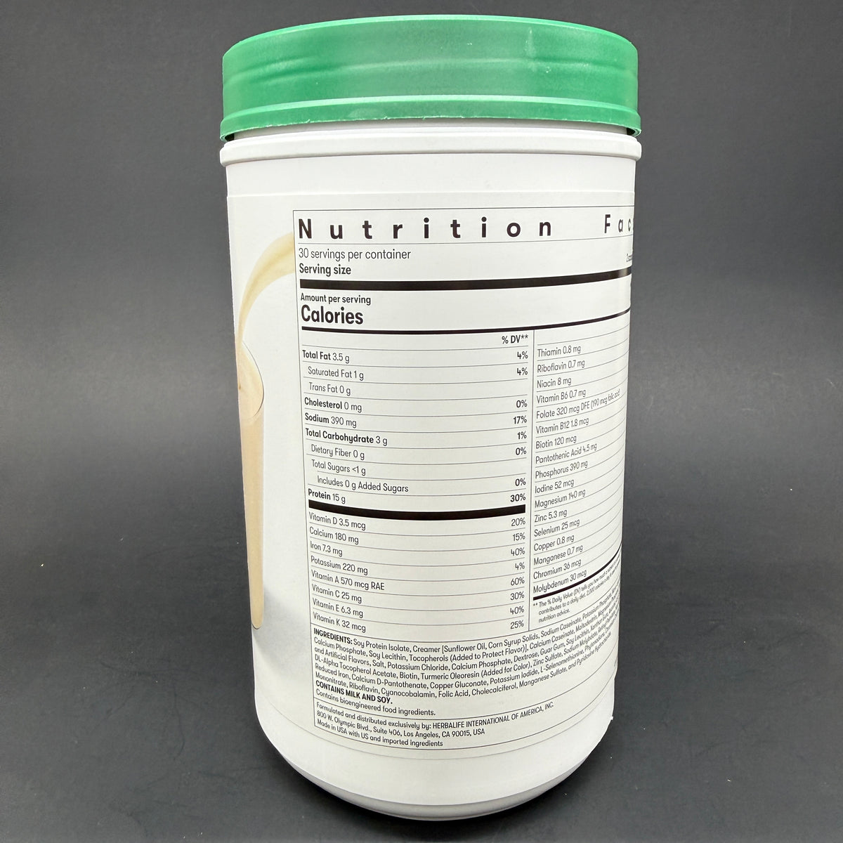 Herbalife Protein Drink Mix PDM - Vanilla / 840 g / EXP : May / 2028