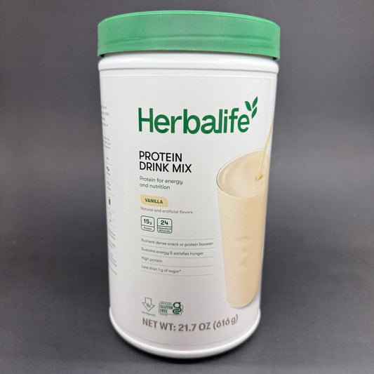 Herbalife Protein Drink Mix PDM - Vanilla / 616 gm / EXP : May / 2028