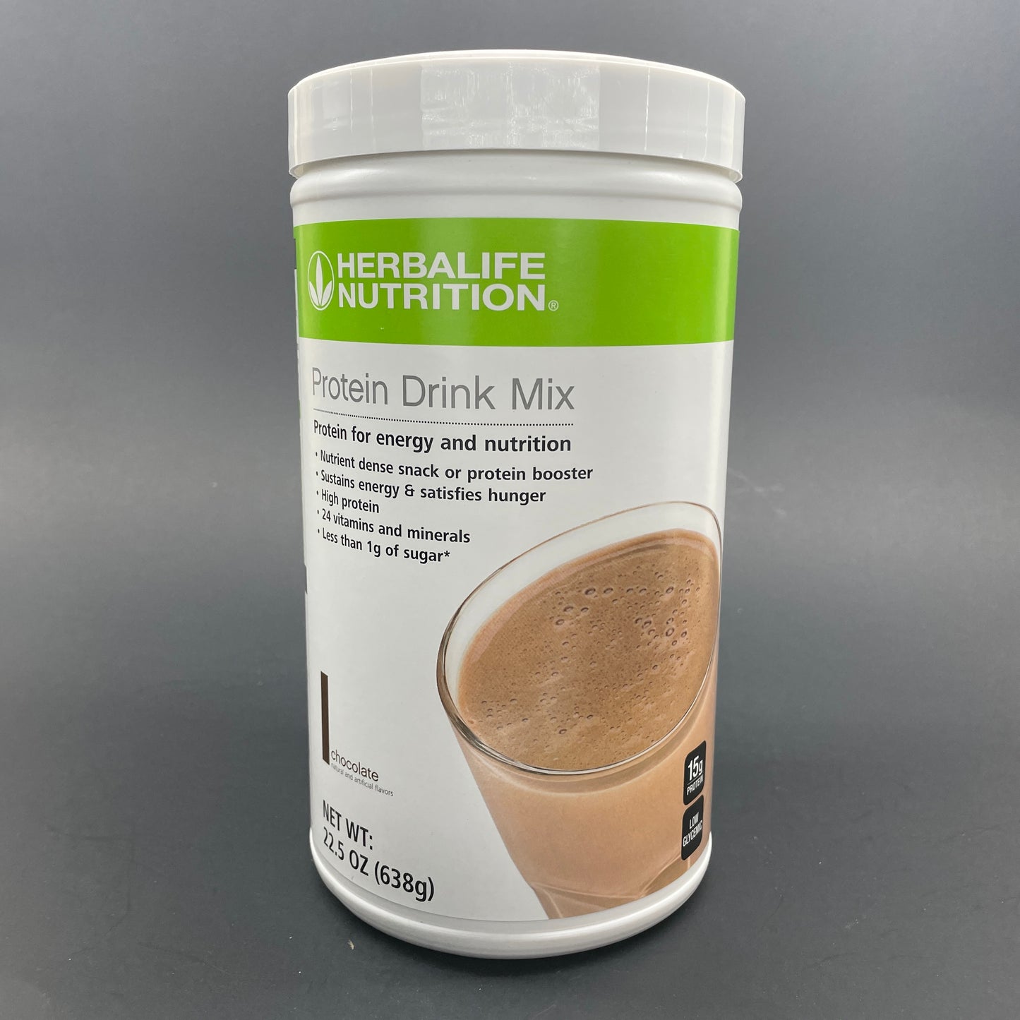 Herbalife Protein Drink Mix - Chocolate, Vanilla, Peanut Cookie 21.7oz (616g)