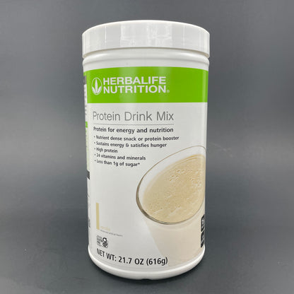 Herbalife Protein Drink Mix - Chocolate, Vanilla, Peanut Cookie 21.7oz (616g)
