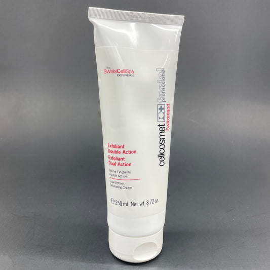 Cellcosmet Exfoliant Dual Action 250 ml / 8.72 oz. PRO SIZE *NEW with **NO BOX**  EXP 7/2028