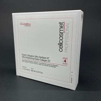 Cellcosmet Ultra Brightening Elasto Collagen-XT  4 ml x 10 Vials *PRO SIZE *NEW IN BOX**  EXP 3/2028
