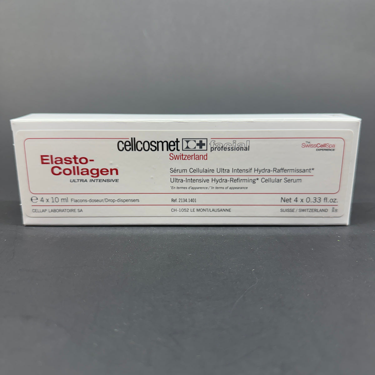 Cellcosmet Ultra Intensive Elasto Collagen-XT  4 ml x 10 Vials *PRO SIZE *NEW IN BOX**  EXP 7/2028