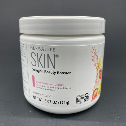 Herbalife Skin Collagen Beauty Booster-strawberry lemonade 6.3oz