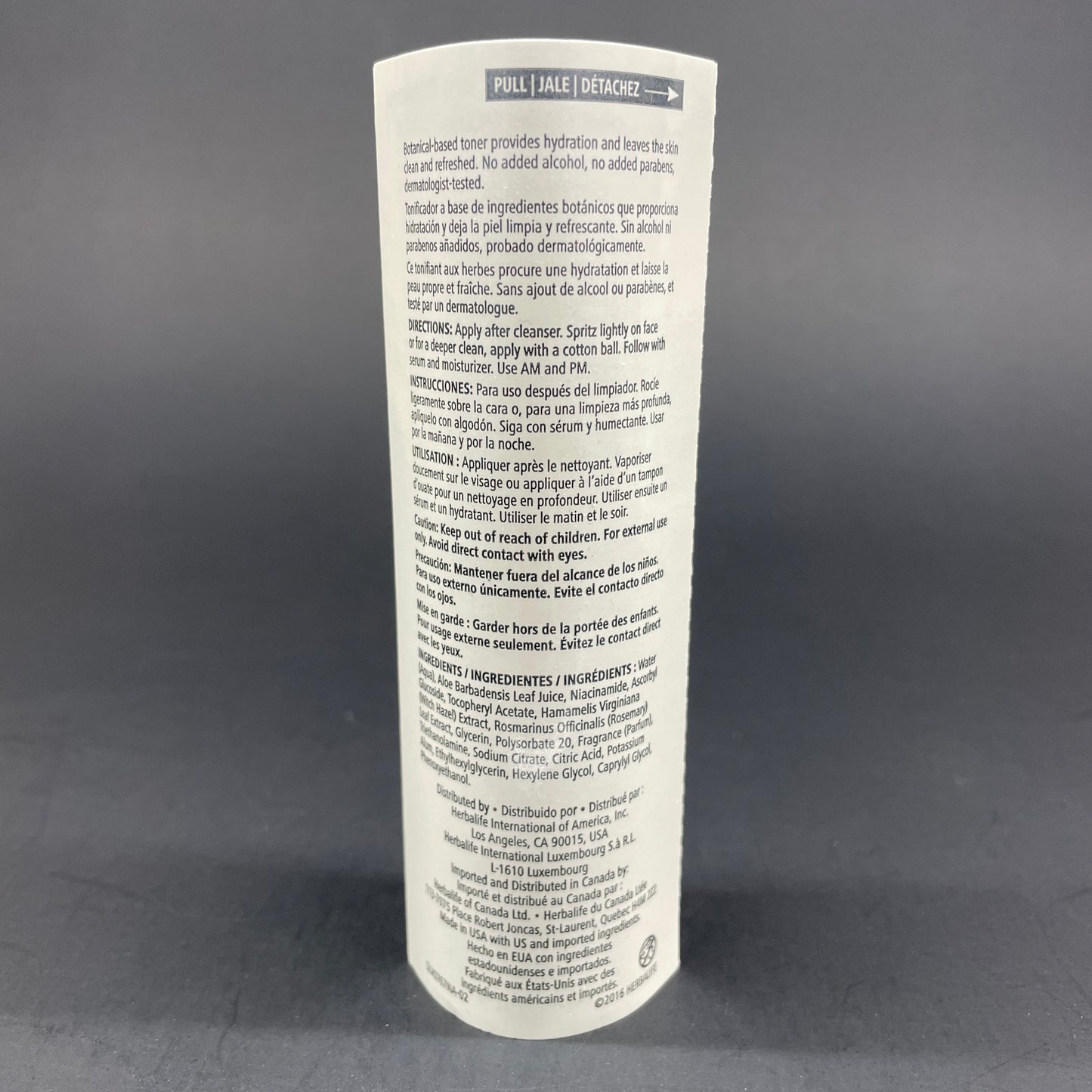Herbalife Skin Energizing Herbal Toner 1.7oz (50ml)